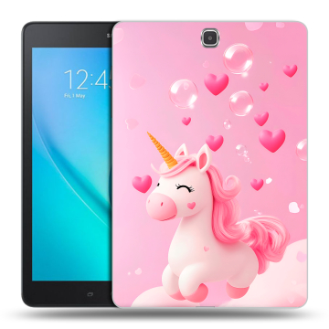 Силиконовый чехол на Samsung Galaxy Tab A 9.7 с принтом Единорог Силиконовый чехол на Samsung Galaxy Tab A 9.7 с принтом Единорог