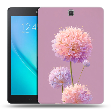 Силиконовый чехол на Samsung Galaxy Tab A 9.7 с принтом Цветы