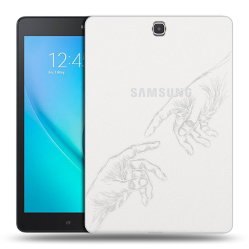 Силиконовый чехол на Samsung Galaxy Tab A 9.7 с принтом Сотворение мира