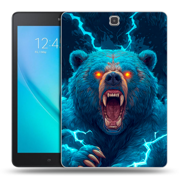 Силиконовый чехол на Samsung Galaxy Tab A 9.7 с принтом Медведь