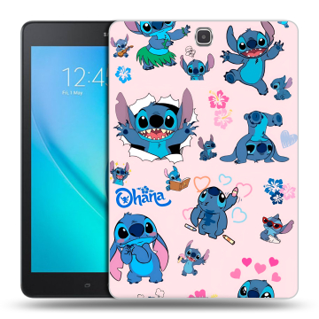 Силиконовый чехол на Samsung Galaxy Tab A 9.7 с принтом Лило и Стич Силиконовый чехол на Samsung Galaxy Tab A 9.7 с принтом Лило и Стич