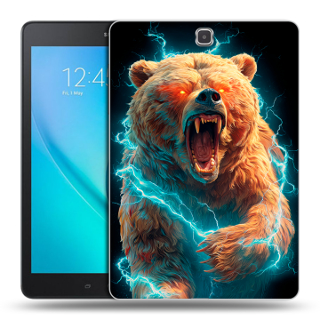 Силиконовый чехол на Samsung Galaxy Tab A 9.7 с принтом Медведь
