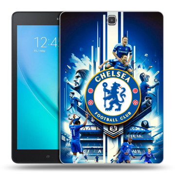 Силиконовый чехол на Samsung Galaxy Tab A 9.7 с принтом Chelsea Челси