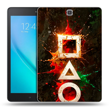Силиконовый чехол на Samsung Galaxy Tab A 9.7 с принтом Squid Game Игра кальмара Силиконовый чехол на Samsung Galaxy Tab A 9.7 с принтом Squid Game Игра кальмара