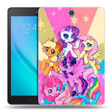 Силиконовый чехол на Samsung Galaxy Tab A 9.7 с принтом My little pony Дружба чудо Силиконовый чехол на Samsung Galaxy Tab A 9.7 с принтом My little pony Дружба чудо