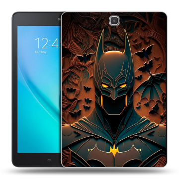 Силиконовый чехол на Samsung Galaxy Tab A 9.7 с принтом Batman Бэтмен