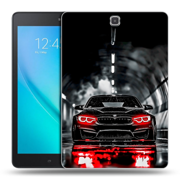 Силиконовый чехол на Samsung Galaxy Tab A 9.7 с принтом BMW БМВ