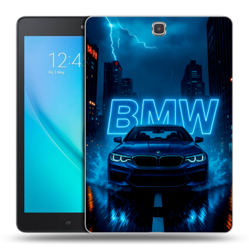 Силиконовый чехол на Samsung Galaxy Tab A 9.7 с принтом BMW БМВ Силиконовый чехол на Samsung Galaxy Tab A 9.7 с принтом BMW БМВ