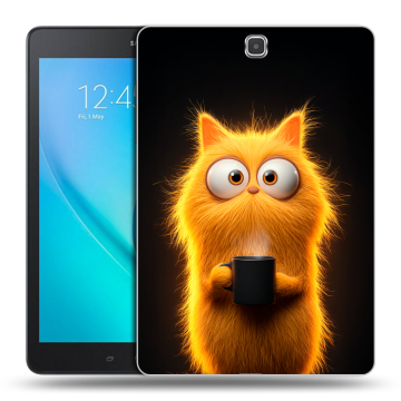 Силиконовый чехол на Samsung Galaxy Tab A 9.7 с принтом Смешной кот Силиконовый чехол на Samsung Galaxy Tab A 9.7 с принтом Смешной кот