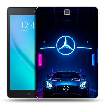 Силиконовый чехол на Samsung Galaxy Tab A 9.7 с принтом Mercedes Мерседес Силиконовый чехол на Samsung Galaxy Tab A 9.7 с принтом Mercedes Мерседес