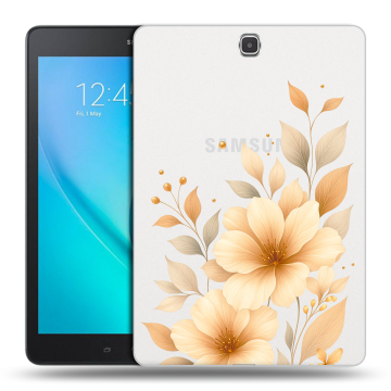 Силиконовый чехол на Samsung Galaxy Tab A 9.7 с принтом для девушки