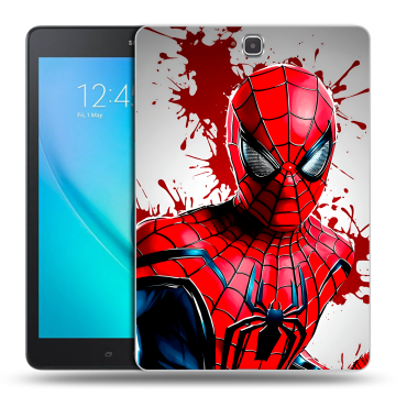 Силиконовый чехол на Samsung Galaxy Tab A 9.7 с принтом Spiderman Человек паук Силиконовый чехол на Samsung Galaxy Tab A 9.7 с принтом Spiderman Человек паук