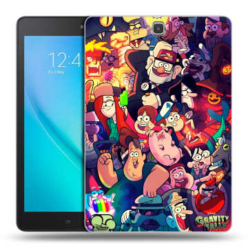 Силиконовый чехол на Samsung Galaxy Tab A 9.7 с принтом Gravity Falls Гравити Фолз Силиконовый чехол на Samsung Galaxy Tab A 9.7 с принтом Gravity Falls Гравити Фолз