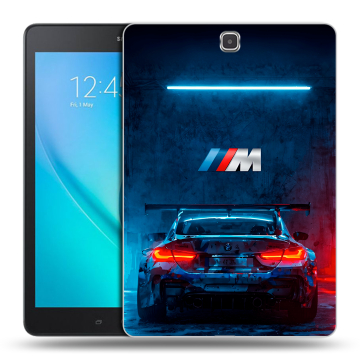 Силиконовый чехол на Samsung Galaxy Tab A 9.7 с принтом BMW БМВ Силиконовый чехол на Samsung Galaxy Tab A 9.7 с принтом BMW БМВ