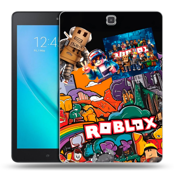 Силиконовый чехол на Samsung Galaxy Tab A 9.7 с принтом Roblox Роблокс Силиконовый чехол на Samsung Galaxy Tab A 9.7 с принтом Roblox Роблокс