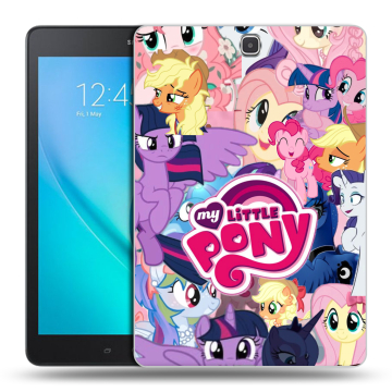 Силиконовый чехол на Samsung Galaxy Tab A 9.7 с принтом My little pony Дружба чудо