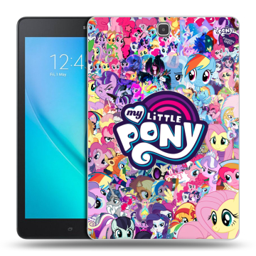 Силиконовый чехол на Samsung Galaxy Tab A 9.7 с принтом My little pony Дружба чудо Силиконовый чехол на Samsung Galaxy Tab A 9.7 с принтом My little pony Дружба чудо