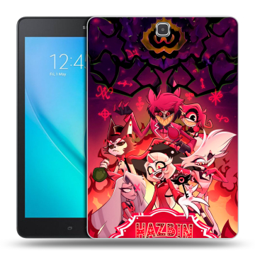 Силиконовый чехол на Samsung Galaxy Tab A 9.7 с принтом Hazbin Hotel Отель Хазбин Силиконовый чехол на Samsung Galaxy Tab A 9.7 с принтом Hazbin Hotel Отель Хазбин