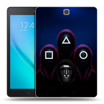Силиконовый чехол на Samsung Galaxy Tab A 9.7 с принтом Игра Кальмара