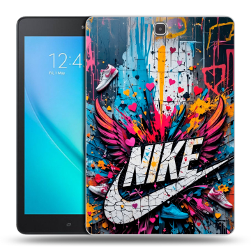 Силиконовый чехол на Samsung Galaxy Tab A 9.7 с принтом Nike Найк Силиконовый чехол на Samsung Galaxy Tab A 9.7 с принтом Nike Найк