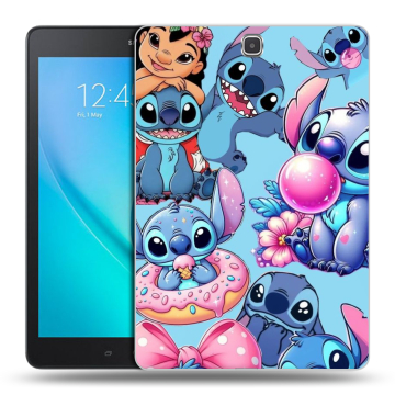 Силиконовый чехол на Samsung Galaxy Tab A 9.7 с принтом Лило и Стич Силиконовый чехол на Samsung Galaxy Tab A 9.7 с принтом Лило и Стич