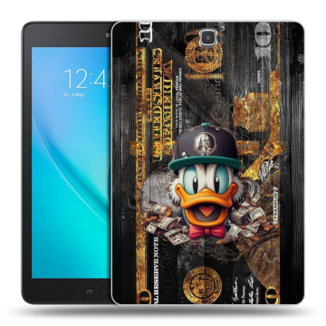 Силиконовый чехол на Samsung Galaxy Tab A 9.7 с принтом Дональд Дак Доллар Силиконовый чехол на Samsung Galaxy Tab A 9.7 с принтом Дональд Дак Доллар