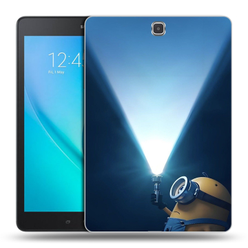 Силиконовый чехол на Samsung Galaxy Tab A 9.7 с принтом Миньоны Силиконовый чехол на Samsung Galaxy Tab A 9.7 с принтом Миньоны