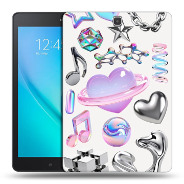 Силиконовый чехол на Samsung Galaxy Tab A 9.7 с принтом Y2K Силиконовый чехол на Samsung Galaxy Tab A 9.7 с принтом Y2K