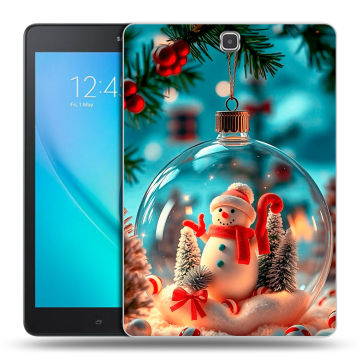 Силиконовый чехол на Samsung Galaxy Tab A 9.7 с принтом Новый год
