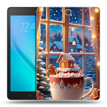 Силиконовый чехол на Samsung Galaxy Tab A 9.7 с принтом Новый год