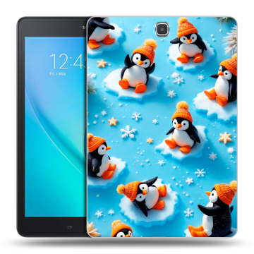 Силиконовый чехол на Samsung Galaxy Tab A 9.7 с принтом Новый год