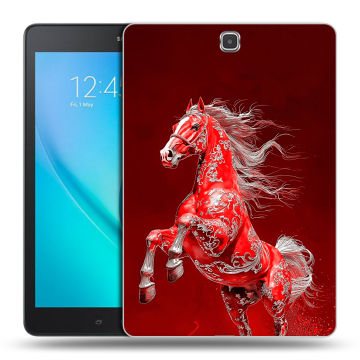 Силиконовый чехол на Samsung Galaxy Tab A 9.7 с принтом Новый год
