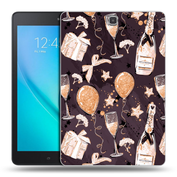 Силиконовый чехол на Samsung Galaxy Tab A 9.7 с принтом Новый год