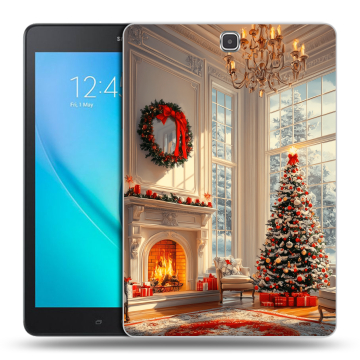 Силиконовый чехол на Samsung Galaxy Tab A 9.7 с принтом Новый год