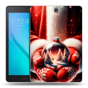 Силиконовый чехол на Samsung Galaxy Tab A 9.7 с принтом Новый год