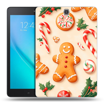 Силиконовый чехол на Samsung Galaxy Tab A 9.7 с принтом Новый год