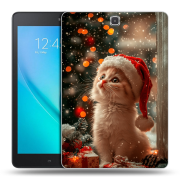 Силиконовый чехол на Samsung Galaxy Tab A 9.7 с принтом Новый год