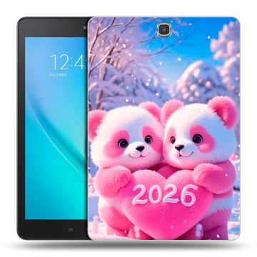 Силиконовый чехол на Samsung Galaxy Tab A 9.7 с принтом Новый год