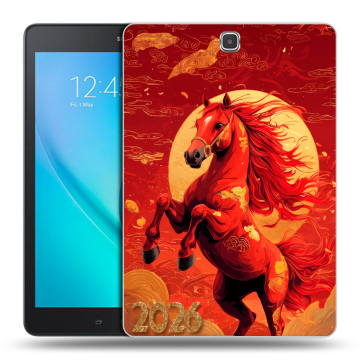 Силиконовый чехол на Samsung Galaxy Tab A 9.7 с принтом Новый год