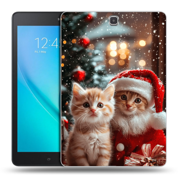 Силиконовый чехол на Samsung Galaxy Tab A 9.7 с принтом Новый год