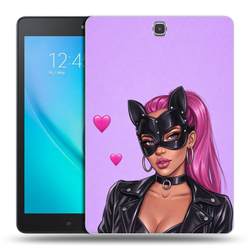 Силиконовый чехол на Samsung Galaxy Tab A 9.7 с принтом женский