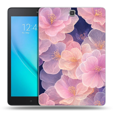 Силиконовый чехол на Samsung Galaxy Tab A 9.7 с принтом женский
