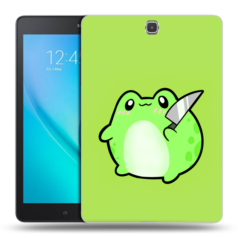 Силиконовый чехол на Samsung Galaxy Tab A 9.7 с принтом Лягушенок Силиконовый чехол на Samsung Galaxy Tab A 9.7 с принтом Лягушенок
