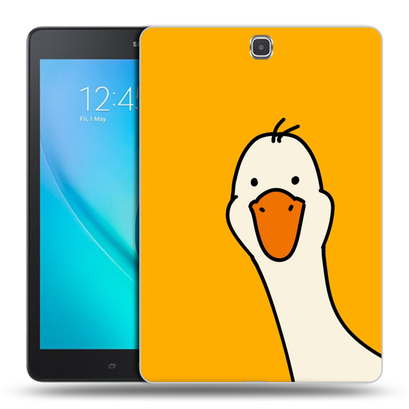 Силиконовый чехол на планшета Samsung Galaxy Tab A 9.7 с принтом Утка Силиконовый чехол на планшета Samsung Galaxy Tab A 9.7 с принтом Утка