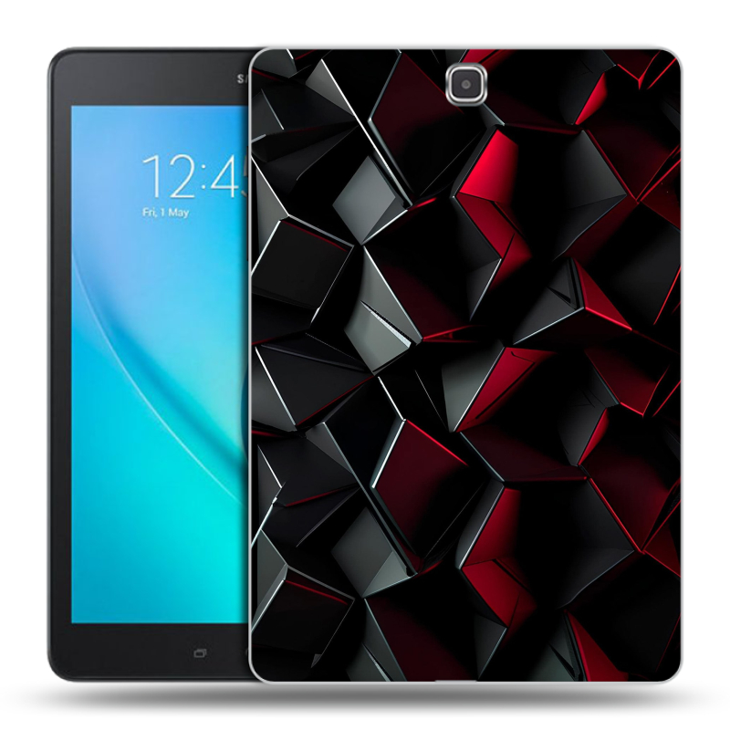 Силиконовый чехол на Samsung Galaxy Tab A 9.7 с принтом Абстракция Силиконовый чехол на Samsung Galaxy Tab A 9.7 с принтом Абстракция