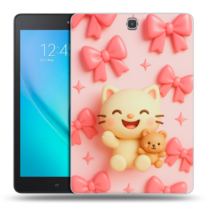 Силиконовый чехол на Samsung Galaxy Tab A 9.7 с принтом для девочек Силиконовый чехол на Samsung Galaxy Tab A 9.7 с принтом для девочек