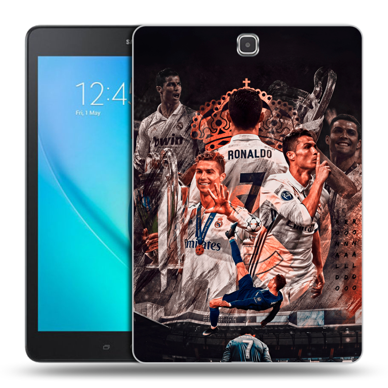 Силиконовый чехол на Samsung Galaxy Tab A 9.7 с принтом Реал Роналдо Real Ronaldo Силиконовый чехол на Samsung Galaxy Tab A 9.7 с принтом Реал Роналдо Real Ronaldo