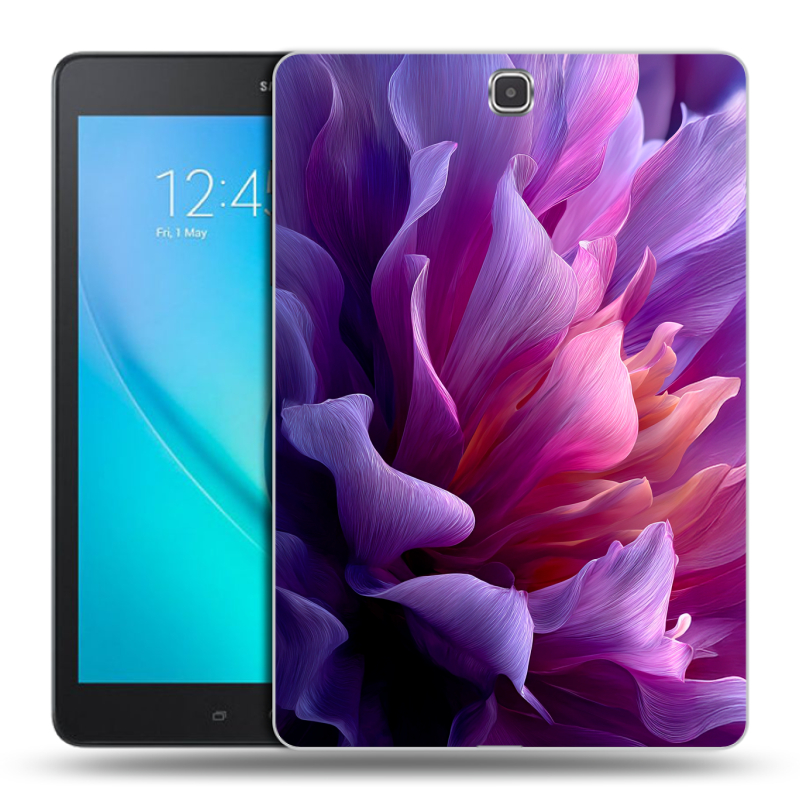 Силиконовый чехол на Samsung Galaxy Tab A 9.7 с принтом женский цветы Силиконовый чехол на Samsung Galaxy Tab A 9.7 с принтом женский цветы
