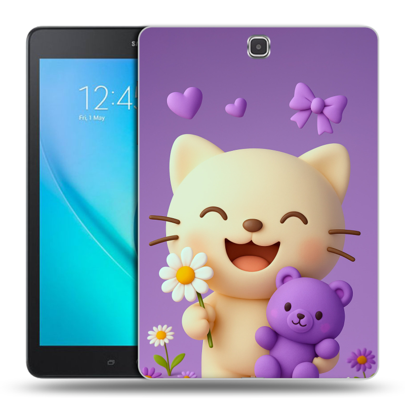 Силиконовый чехол на Samsung Galaxy Tab A 9.7 с принтом для девочек Силиконовый чехол на Samsung Galaxy Tab A 9.7 с принтом для девочек