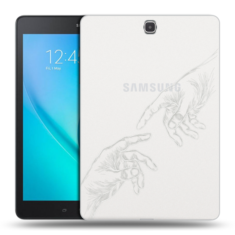 Силиконовый чехол на Samsung Galaxy Tab A 9.7 с принтом Сотворение мира Силиконовый чехол на Samsung Galaxy Tab A 9.7 с принтом Сотворение мира